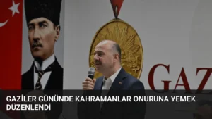 Gaziler Gününde Kahramanlar Onuruna Yemek Düzenlendi